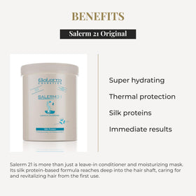 SALERM texture on hand demonstrating lightweight creaminess and quick absorption