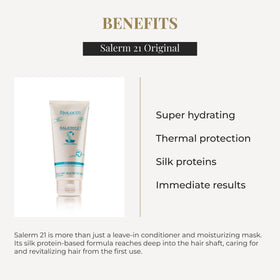 SALERM texture close-up showing silk-protein cream for smooth hydration