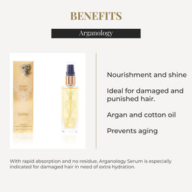 SALERM oil texture in palm highlighting lightweight absorption and non-greasy feel