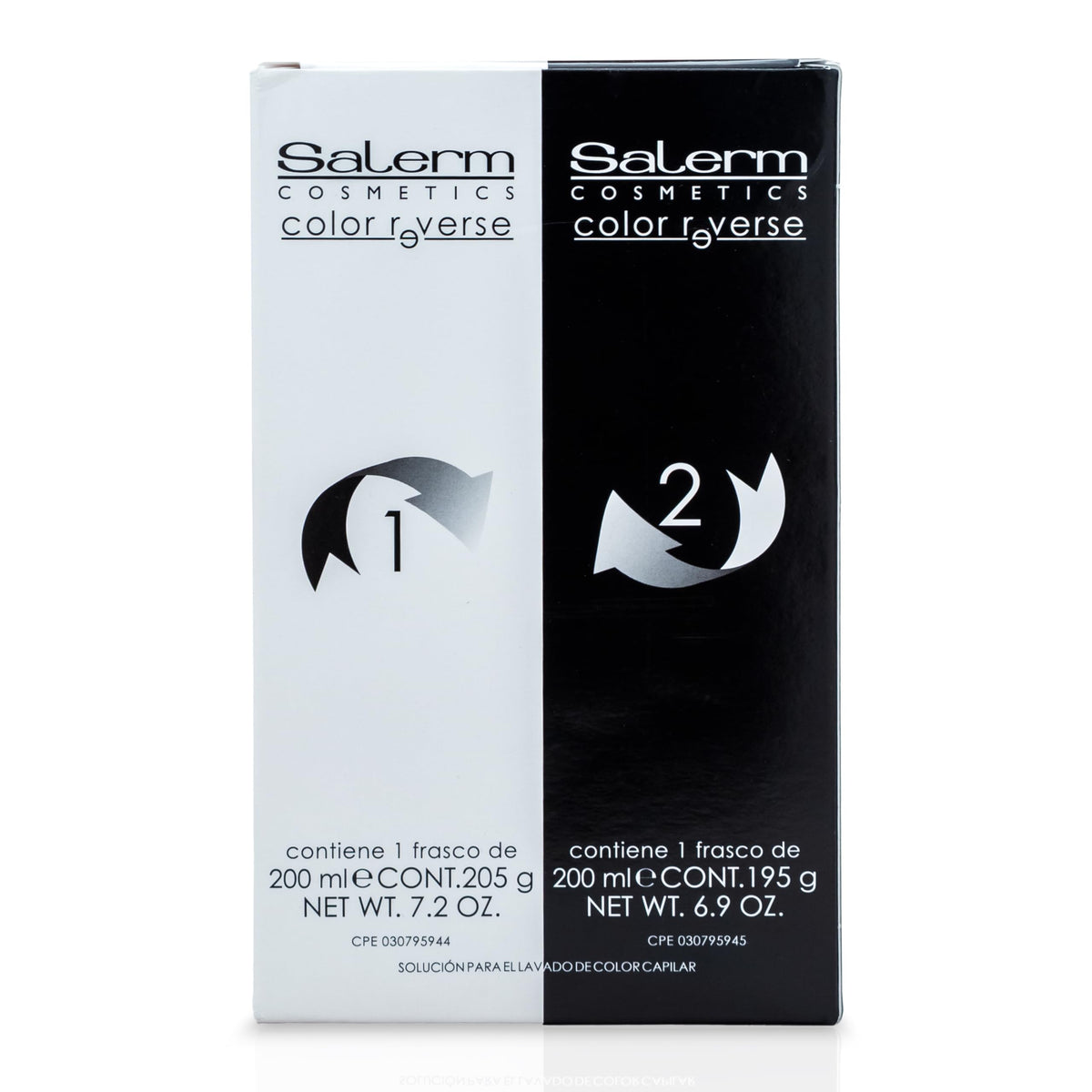 SALERM front packaging showing product benefits and professional labeling