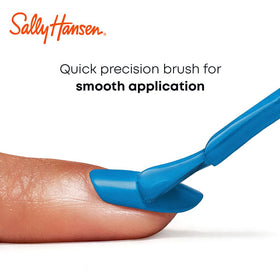 Sally Hansen swatch painted on nails demonstrating glossy gel-like finish
