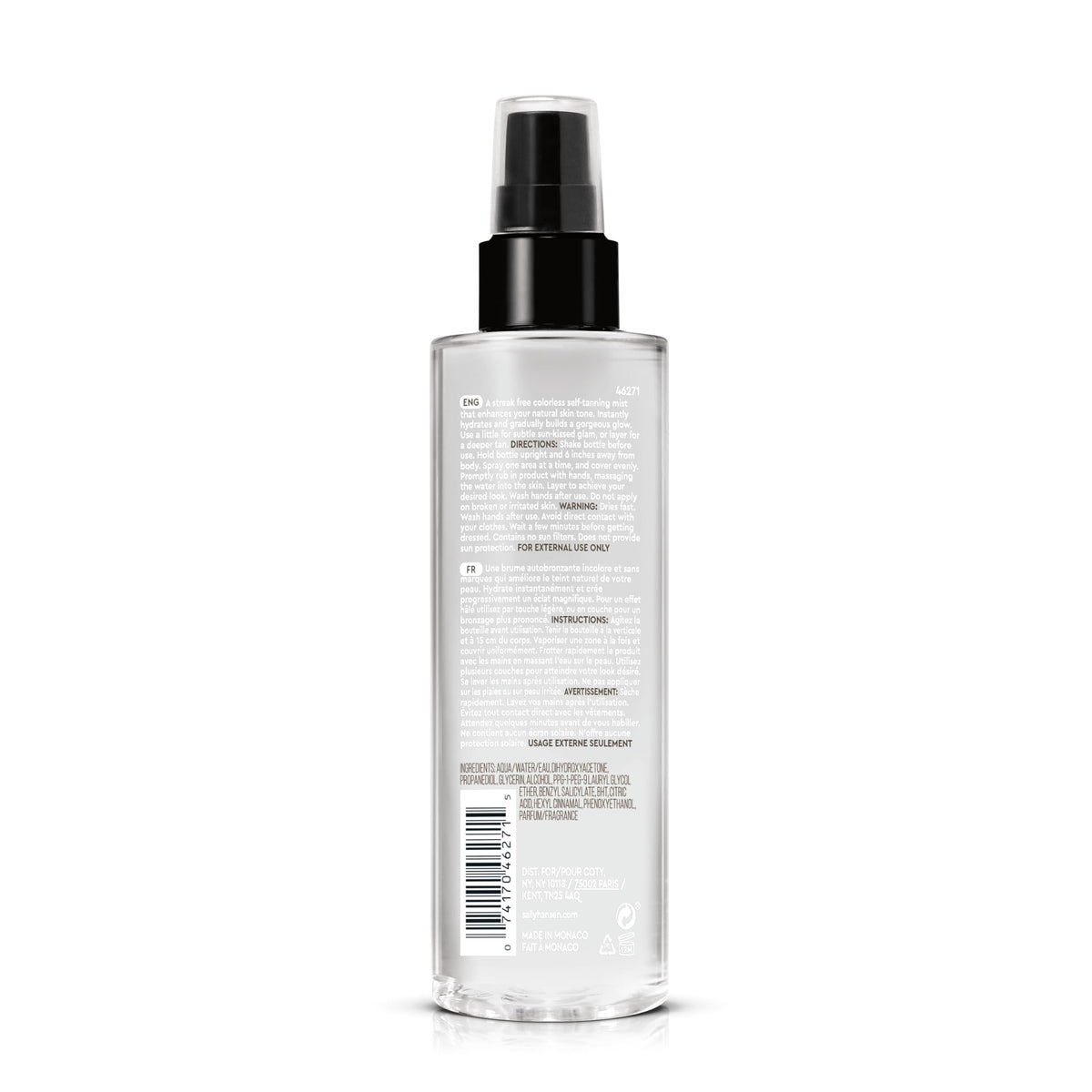 Sally Hansen close-up of 360º nozzle for even-angle spraying and precise application