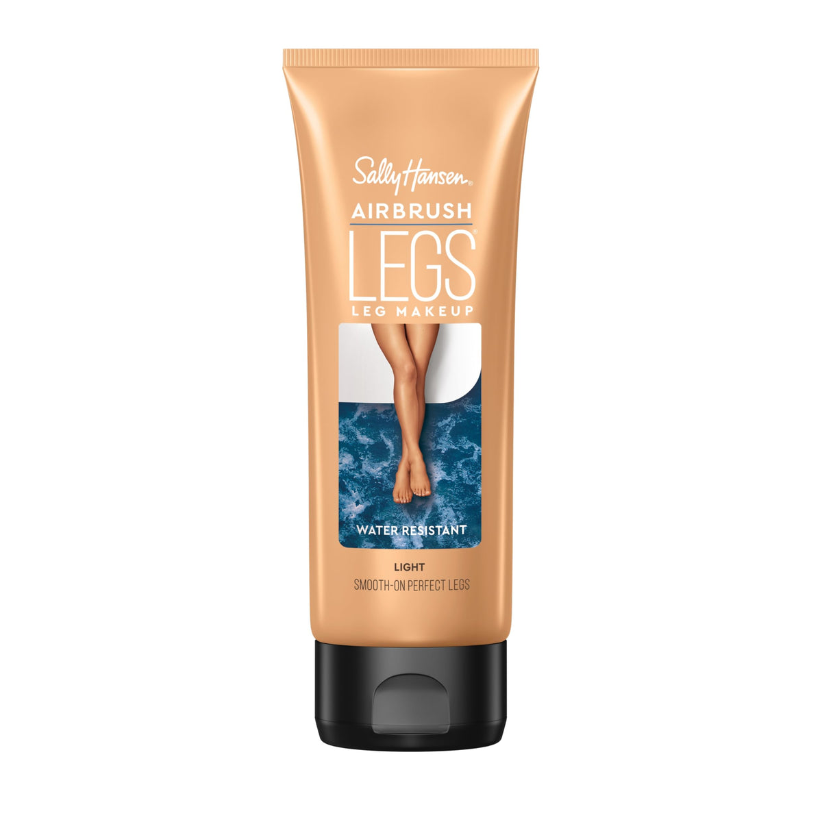 Sally Hansen Airbrush Legs front packaging showing product benefit even tone