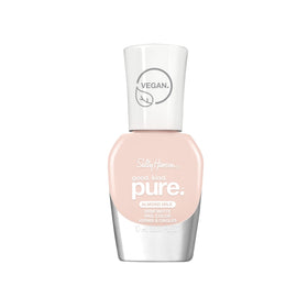 Sally Hansen bottle front view showing Almond Milk 20 and plant-based label benefit