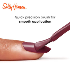 Sally Hansen polish bottle on white clean product presentation