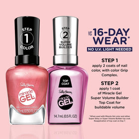 Sally Hansen brush detail demonstrates smooth application for even coverage