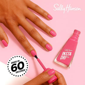 Sally Hansen close-up of glossy finish demonstrating high-shine durable appearance