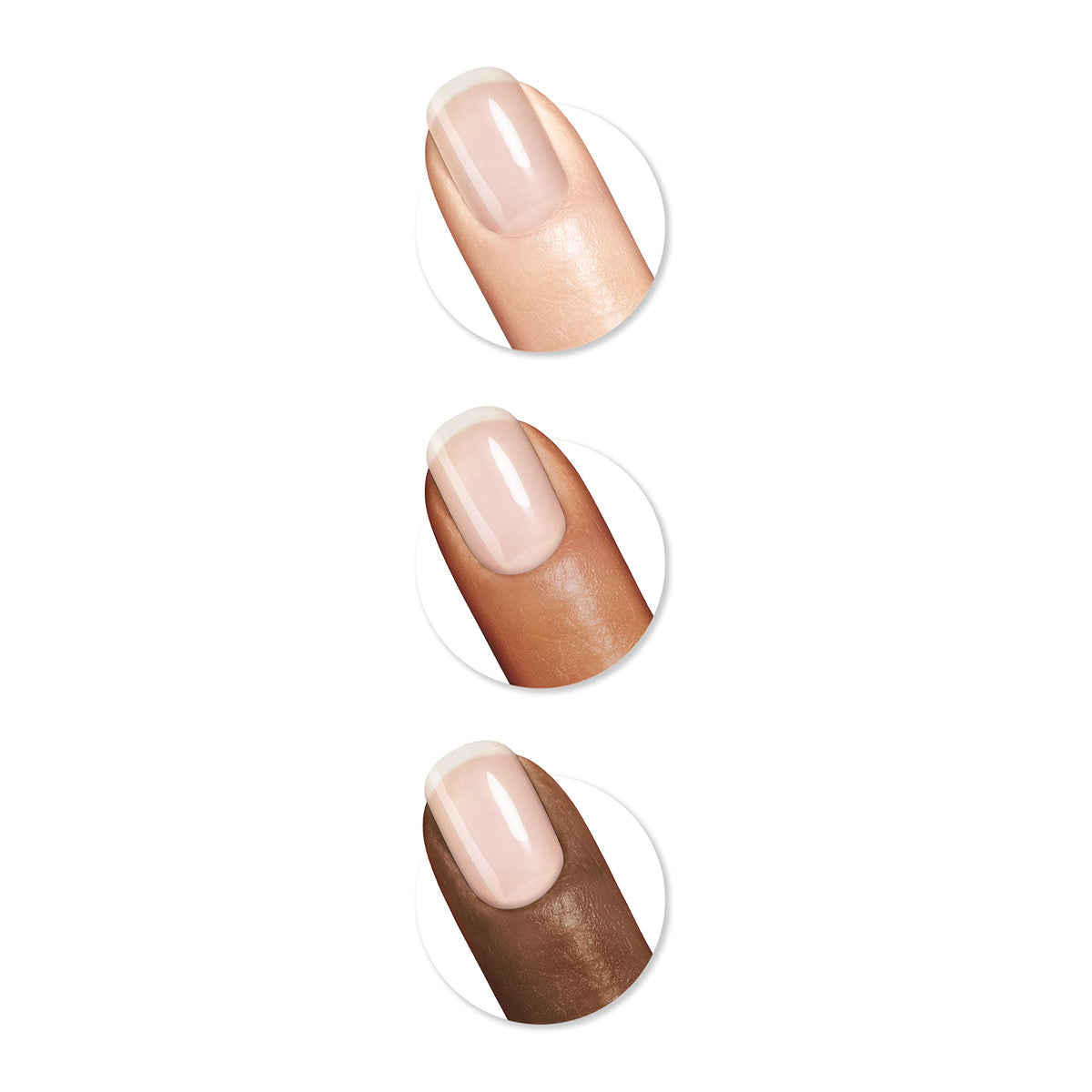 Sally Hansen Color Therapy brush detail applying smooth base for easier polish adhesion