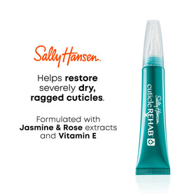 Sally Hansen brush applying gel to cuticle for fast hydration