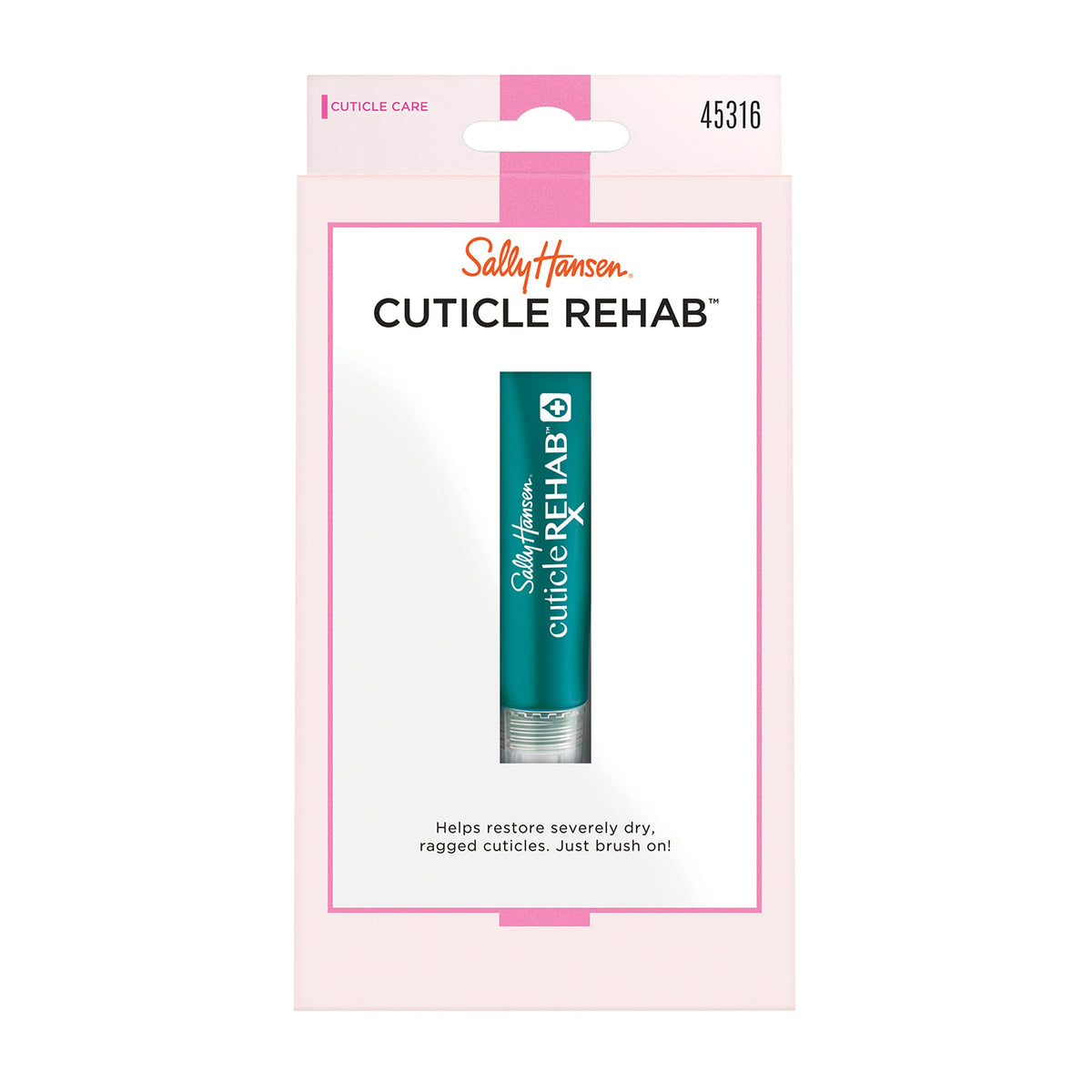 Sally Hansen bottle front packaging showing treatment and benefits