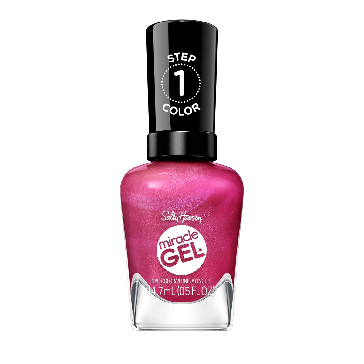 Sally Hansen bottle front showing 531 Berry Best Effort and salon-quality berry finish