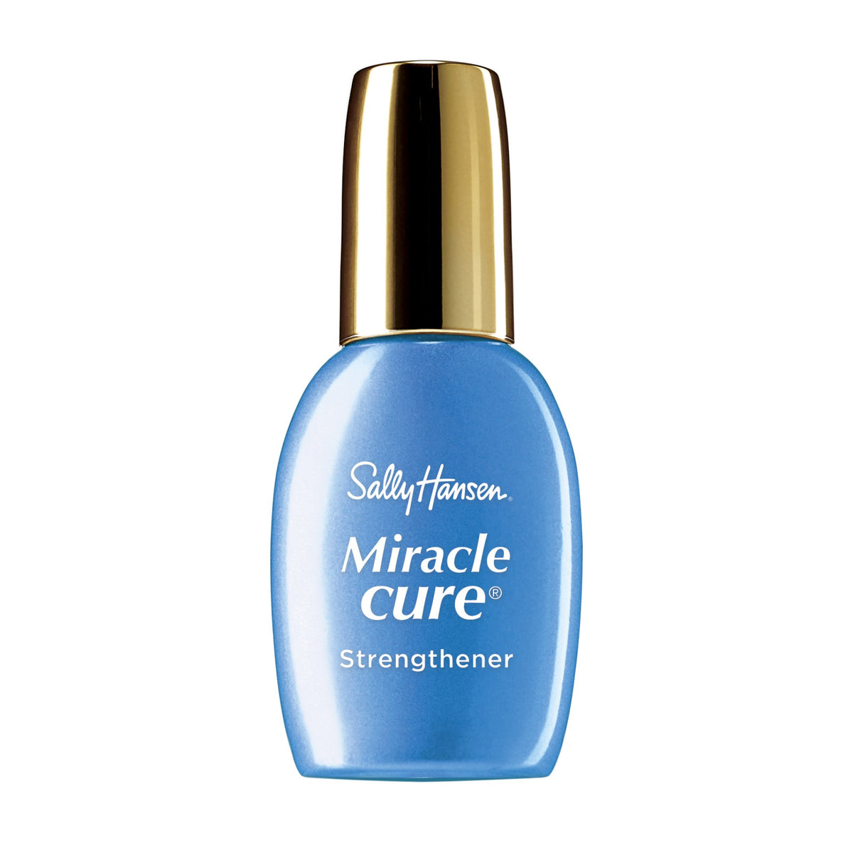 Sally Hansen front packaging showing clear strengthener, protection for weak nails