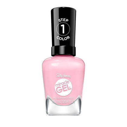 Sally Hansen front packaging showing bottle and top coat for easy identification and benefit
