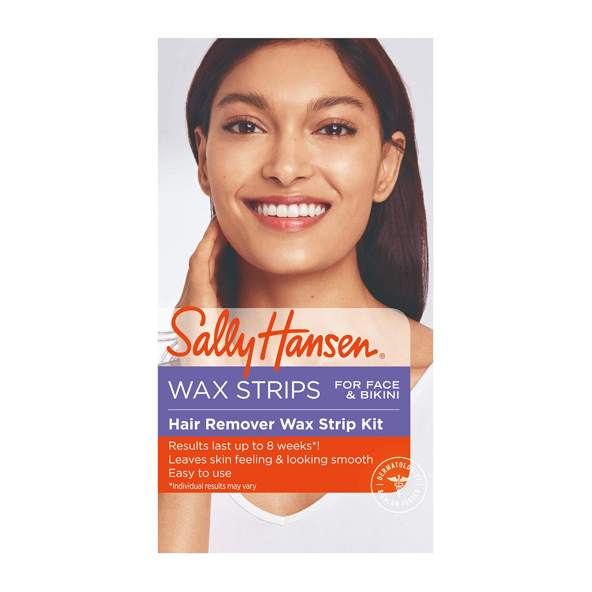 Sally Hansen front packaging showing vegan wax kit and benefit