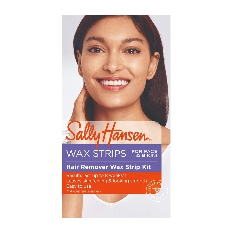 Sally Hansen front packaging showing vegan wax kit and benefit