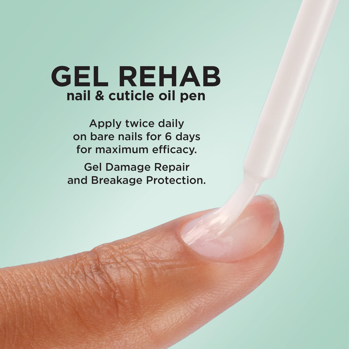 Sally Hansen pen applicator close-up highlighting mess-free targeted application