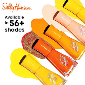 Sally Hansen My Ca-banana on nails in lifestyle setting for a polished look