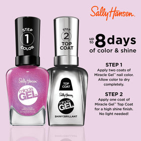 Sally Hansen brush stroke demonstrating smooth application and even coverage