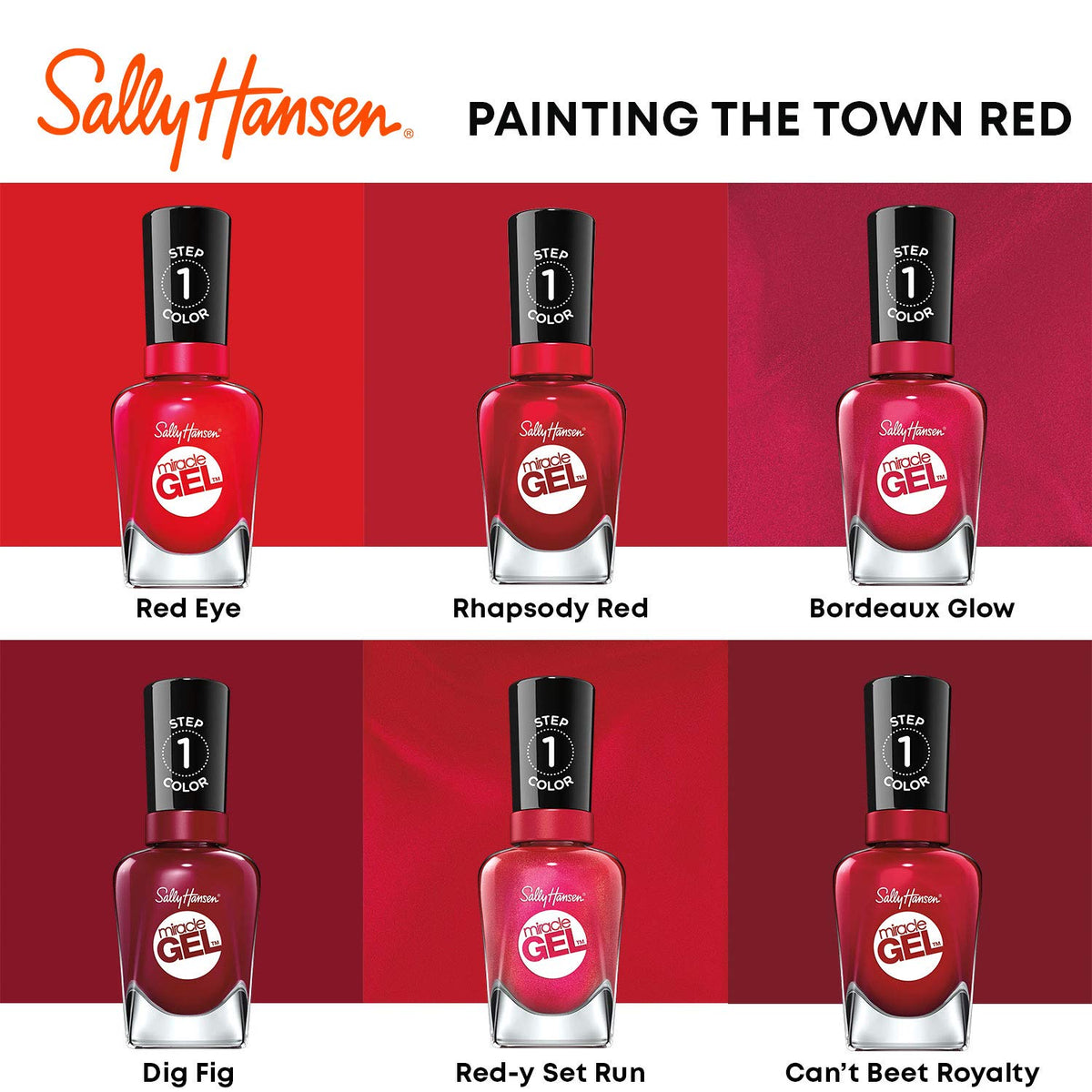 Sally Hansen size comparison on hand showing bottle scale