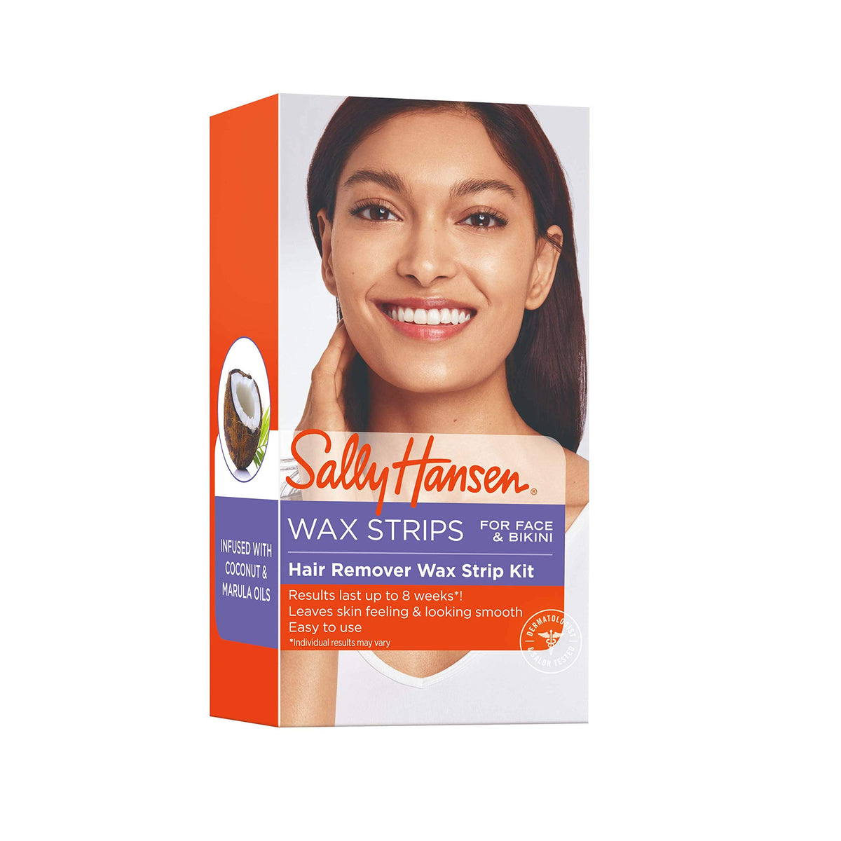 Sally Hansen strip close-up texture showing adhesive grip benefit