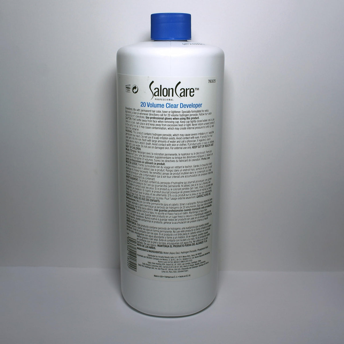 Salon Care developer mixed in salon bowl with color showing consistent activation benefit