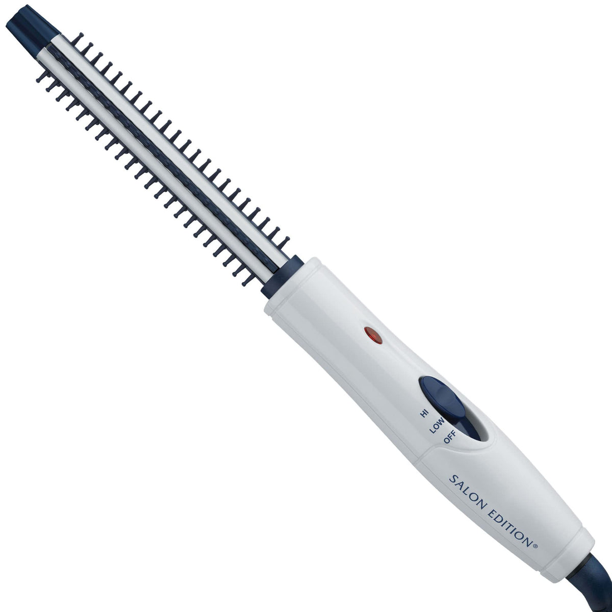 Salon Edition front view of brush iron showing compact design and controls for precision styling