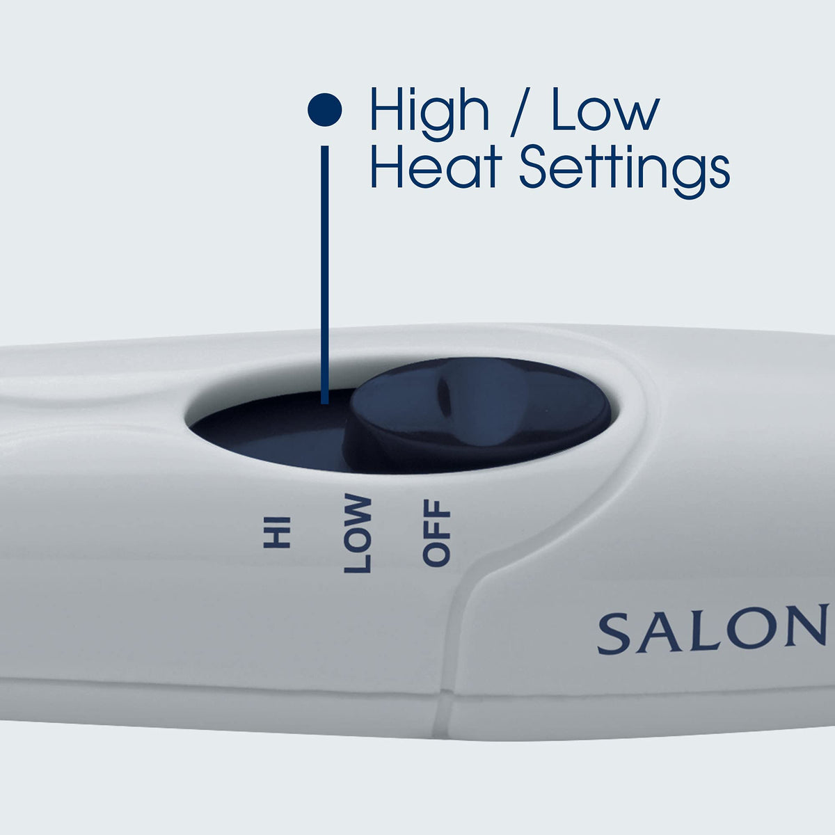 Salon Edition brush iron styling bangs to create smooth, defined front pieces