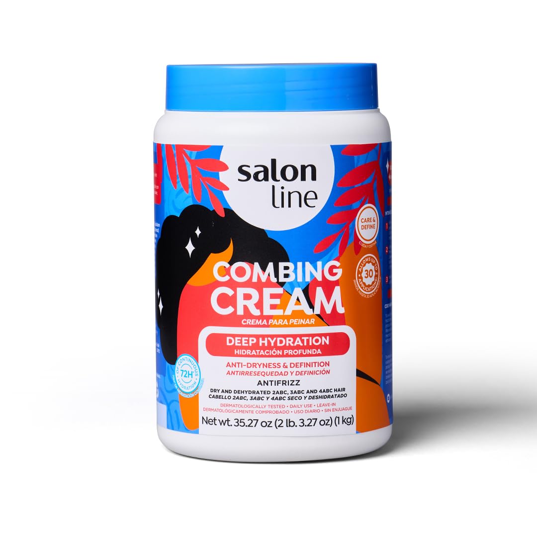 Salon Line jar beside common items to show true size and travel practicality