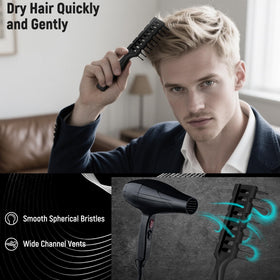 SALON SILK gel brush texture and shape, easy-clean design for styling product use
