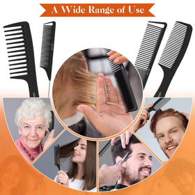 SALON SILK medium-tooth comb texture that smooths hair without pulling