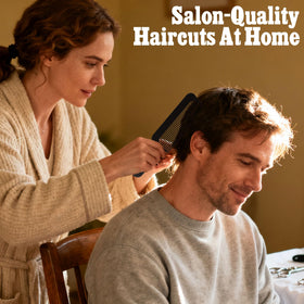 SALON SILK rat-tail and multifunction comb for precise sectioning and parting