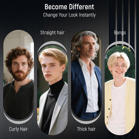 SALON SILK wide-tooth comb sliding through wet hair to detangle without breakage