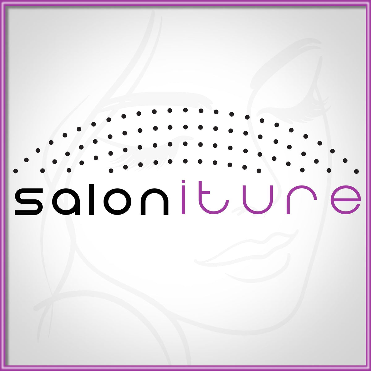 Saloniture black sheets styled in spa room conveying professional, tidy presentation