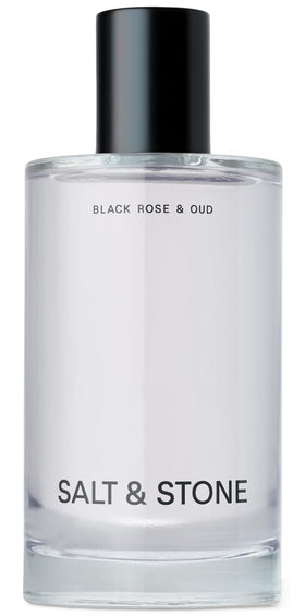 Salt & Stone front bottle view showing elegant packaging and scent identity