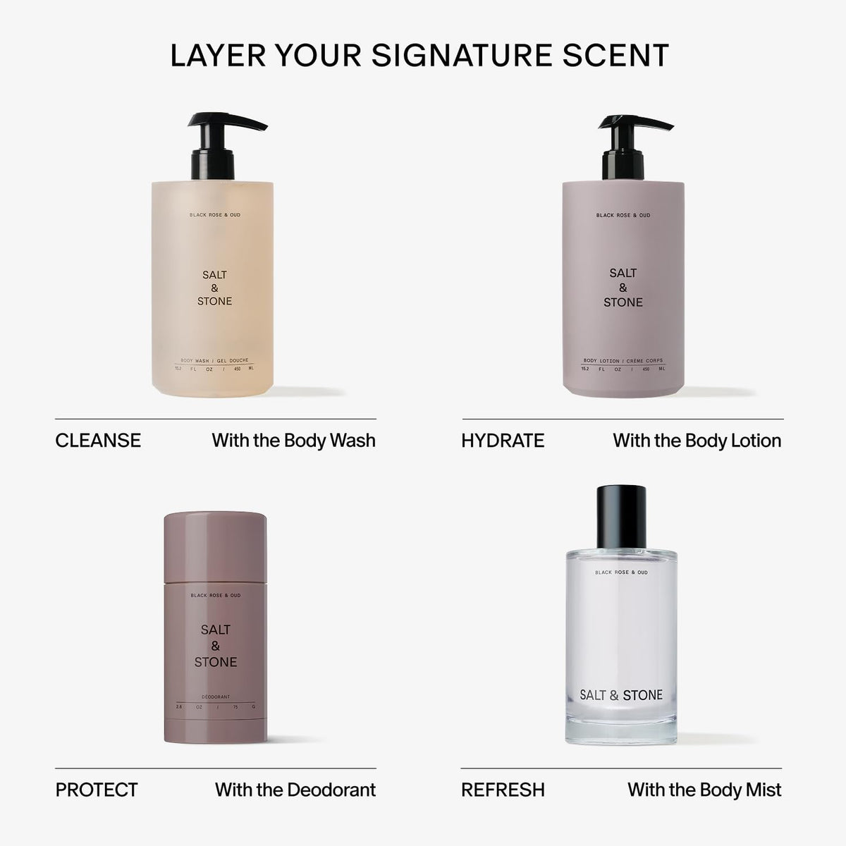 Salt & Stone lifestyle bathroom scene showing elegant scent and daily luxury