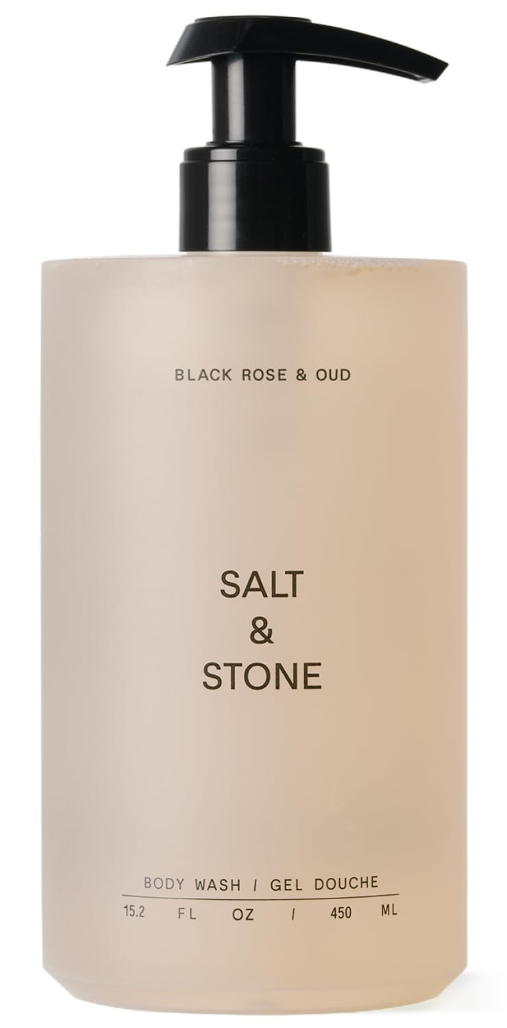 Salt & Stone front bottle showing scent and volume for elegant hydration