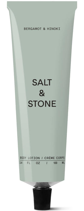 Salt & Stone front packaging showing 3.4 fl oz bottle and benefits