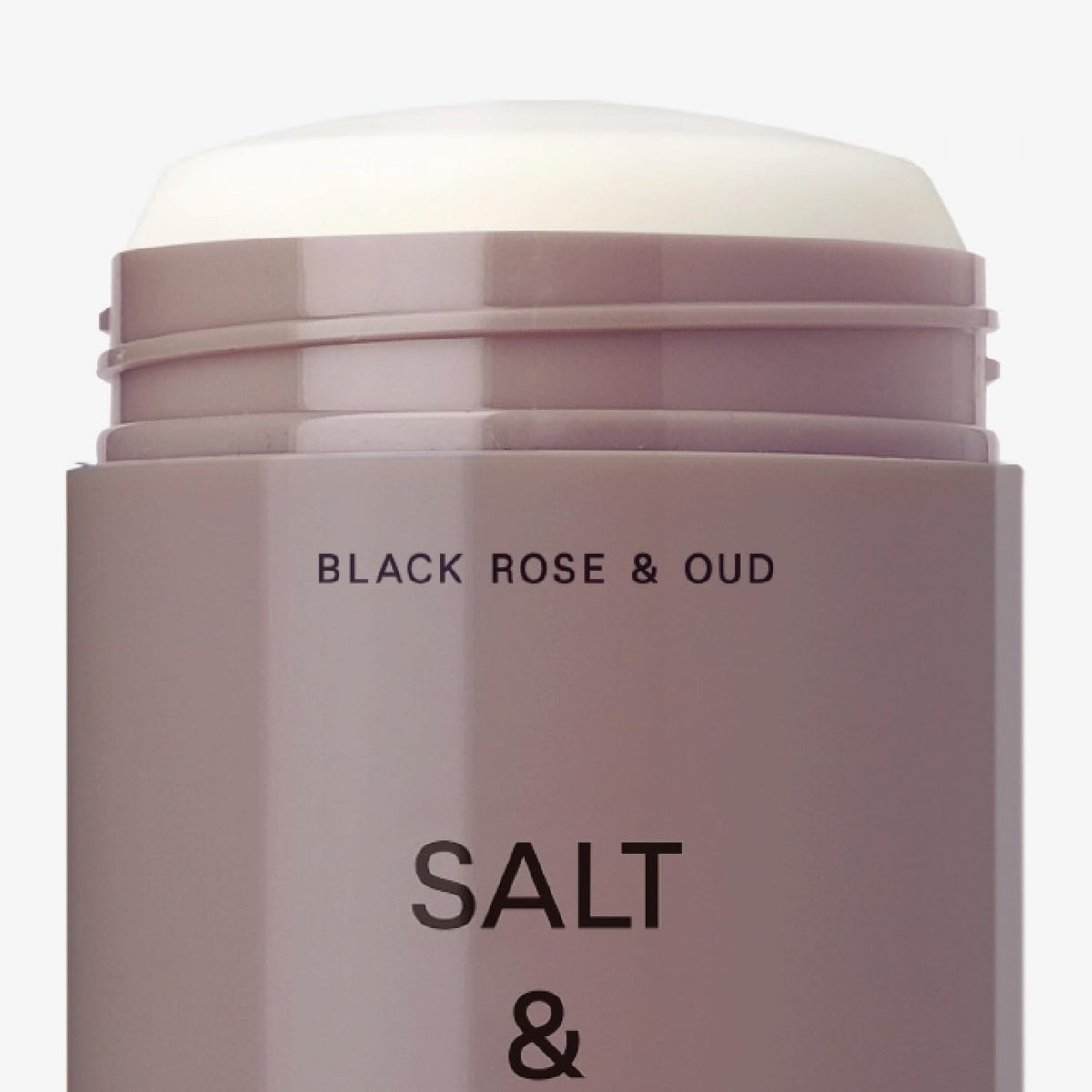 Salt & Stone open cap showing clear glide for non-staining wear