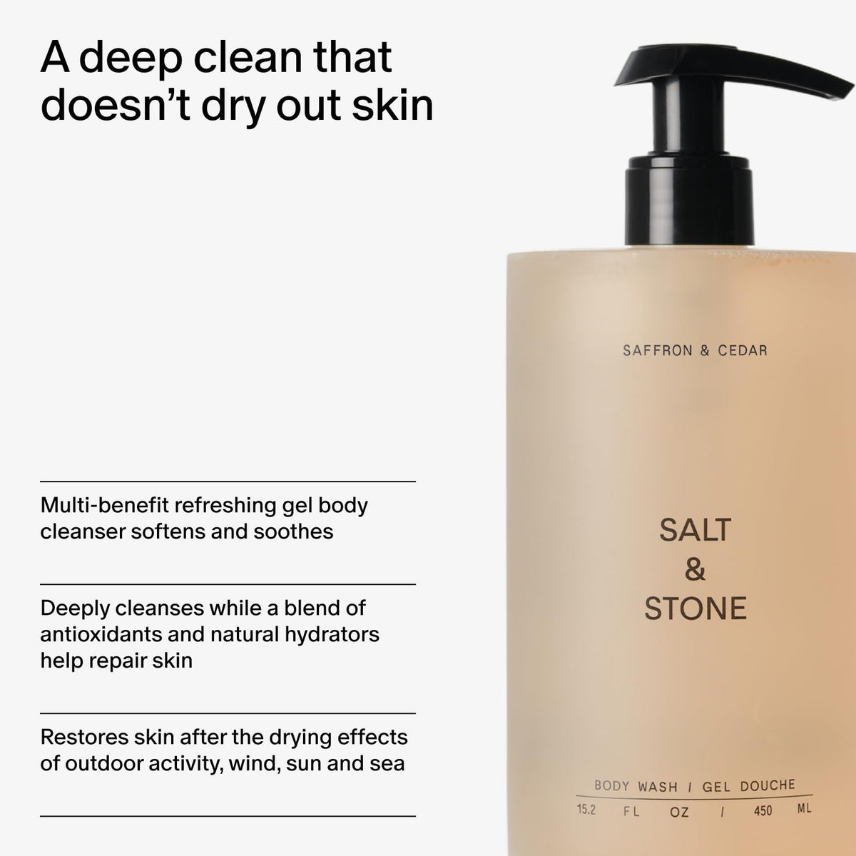 Seaweed and citrus ingredient close-up for Salt & Stone showing antioxidant benefit