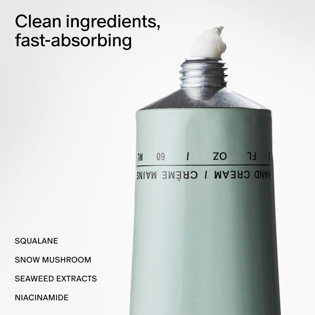 Salt & Stone cream texture close-up showing smooth, fast-absorbing moisture