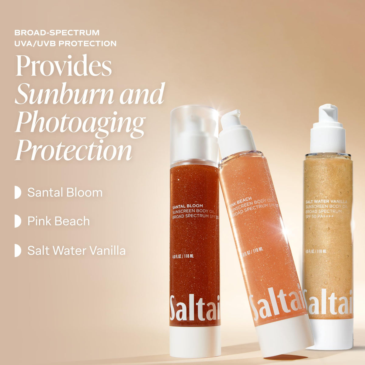 Saltair application on forearm showing smooth spread and quick absorption benefit