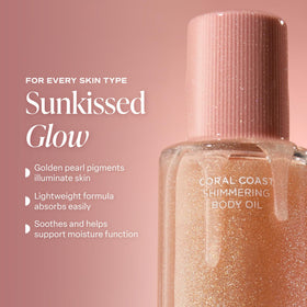 Saltair label detail showing ingredient highlights and clean-beauty claims on bottle