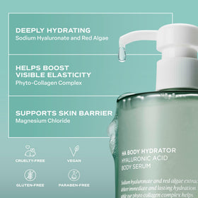 Saltair bottle staged on bath shelf illustrating convenient everyday use and storage