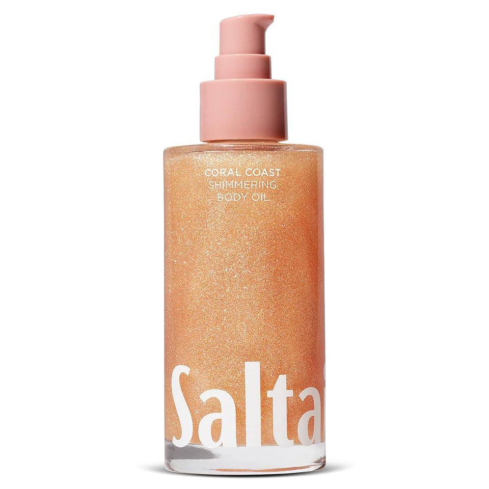 Saltair Coral Coast front bottle showing sleek packaging and tropical scent