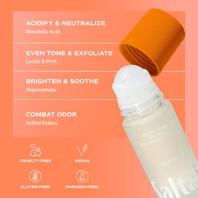 Fresh orange, guava, passion fruit representing Saltair Exotic Pulp scent benefit