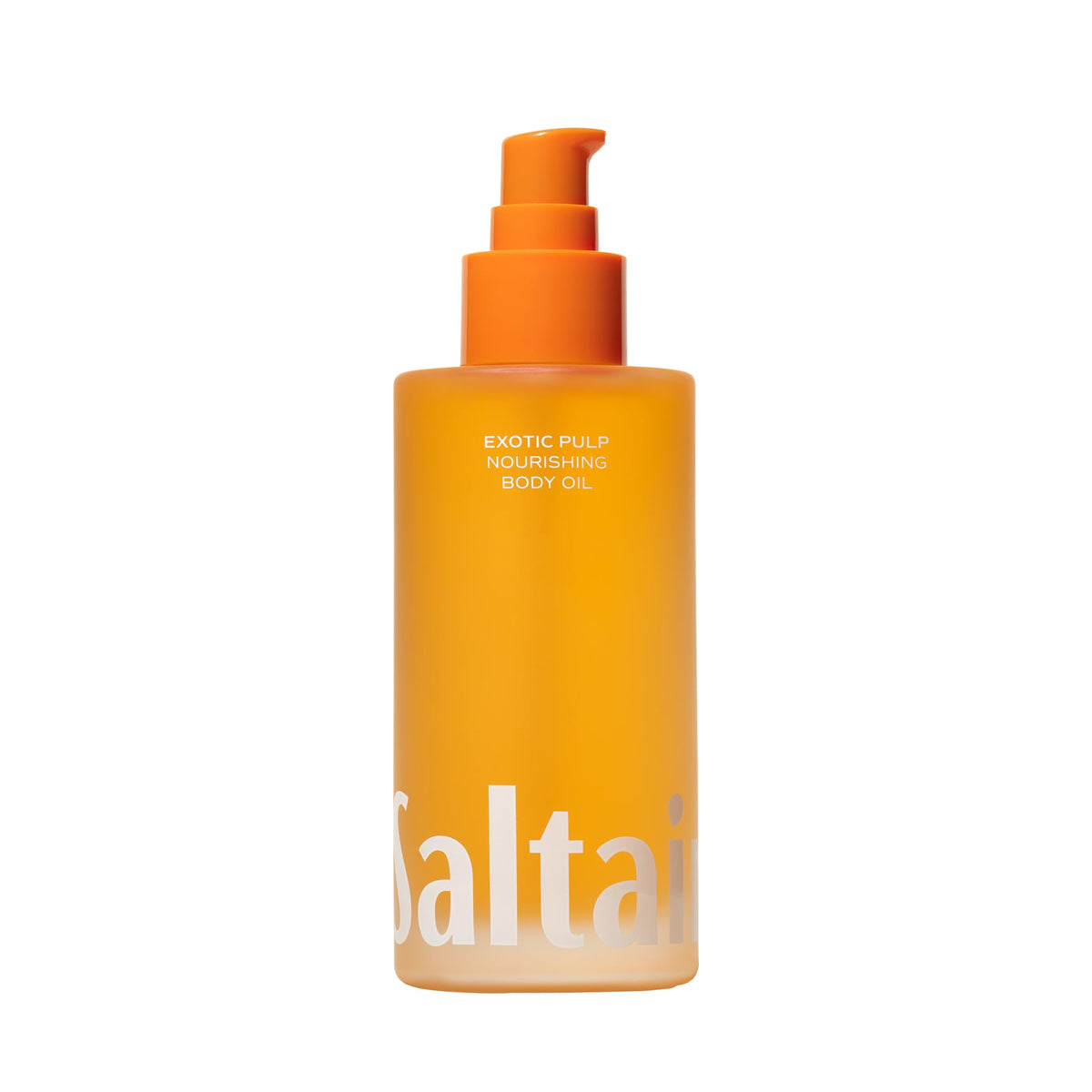 Saltair bottle front view showcasing Exotic Pulp scent and benefits