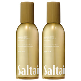 Saltair front packaging showing Golden Hour scent and benefit of sun-kissed aroma