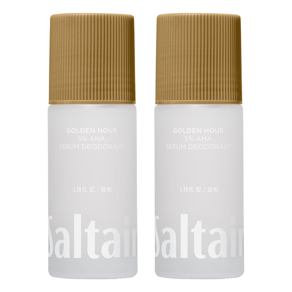 Saltair front packaging showing Golden Hour scent and benefits