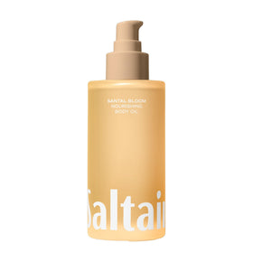 Saltair front pump bottle showing label and sleek 4oz design for travel-friendly hydration
