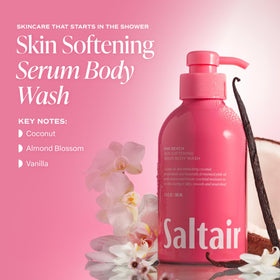 Saltair pump dispenser close-up for easy, mess-free daily use